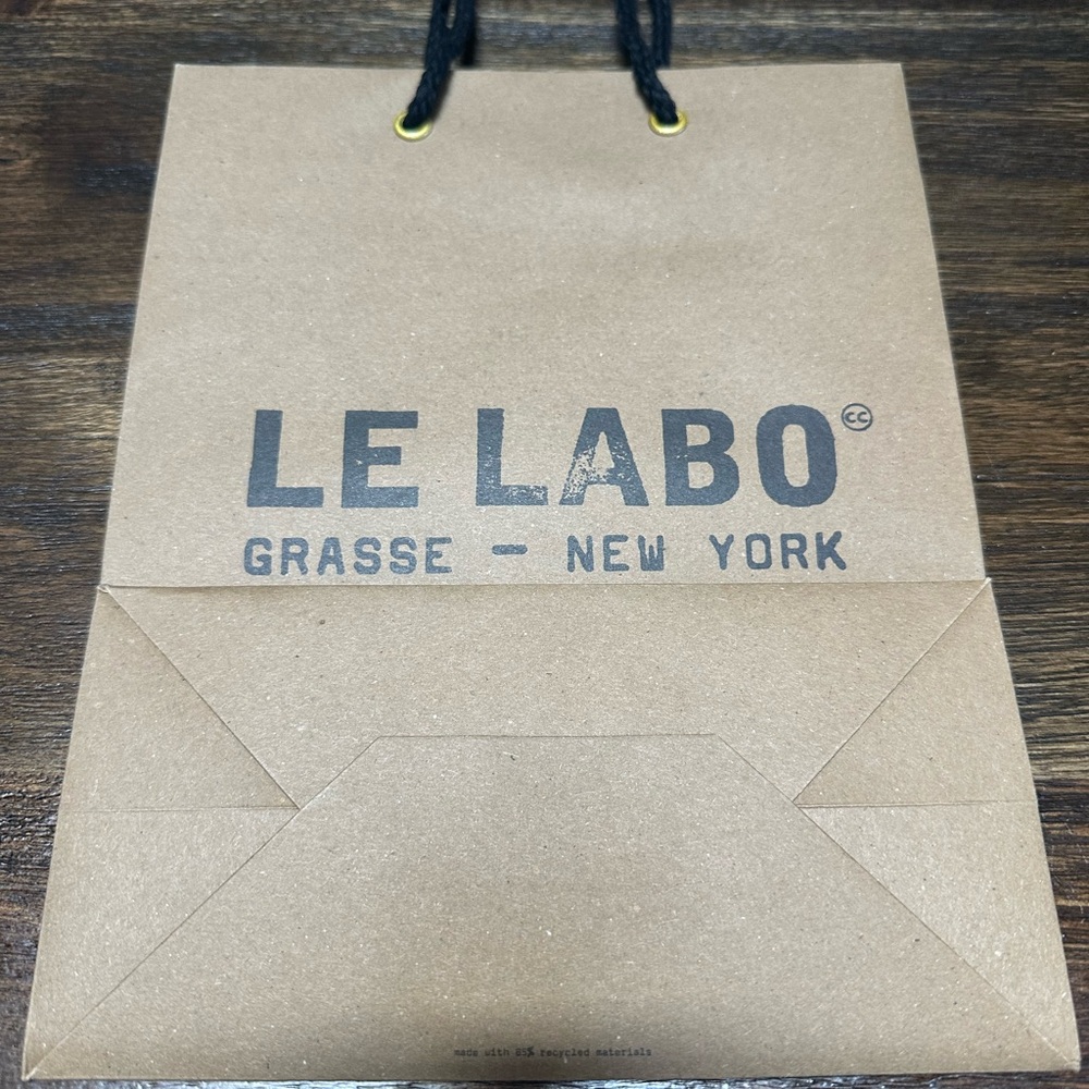 Le Labo Brown Cosmetic Bag Minimalist Design
